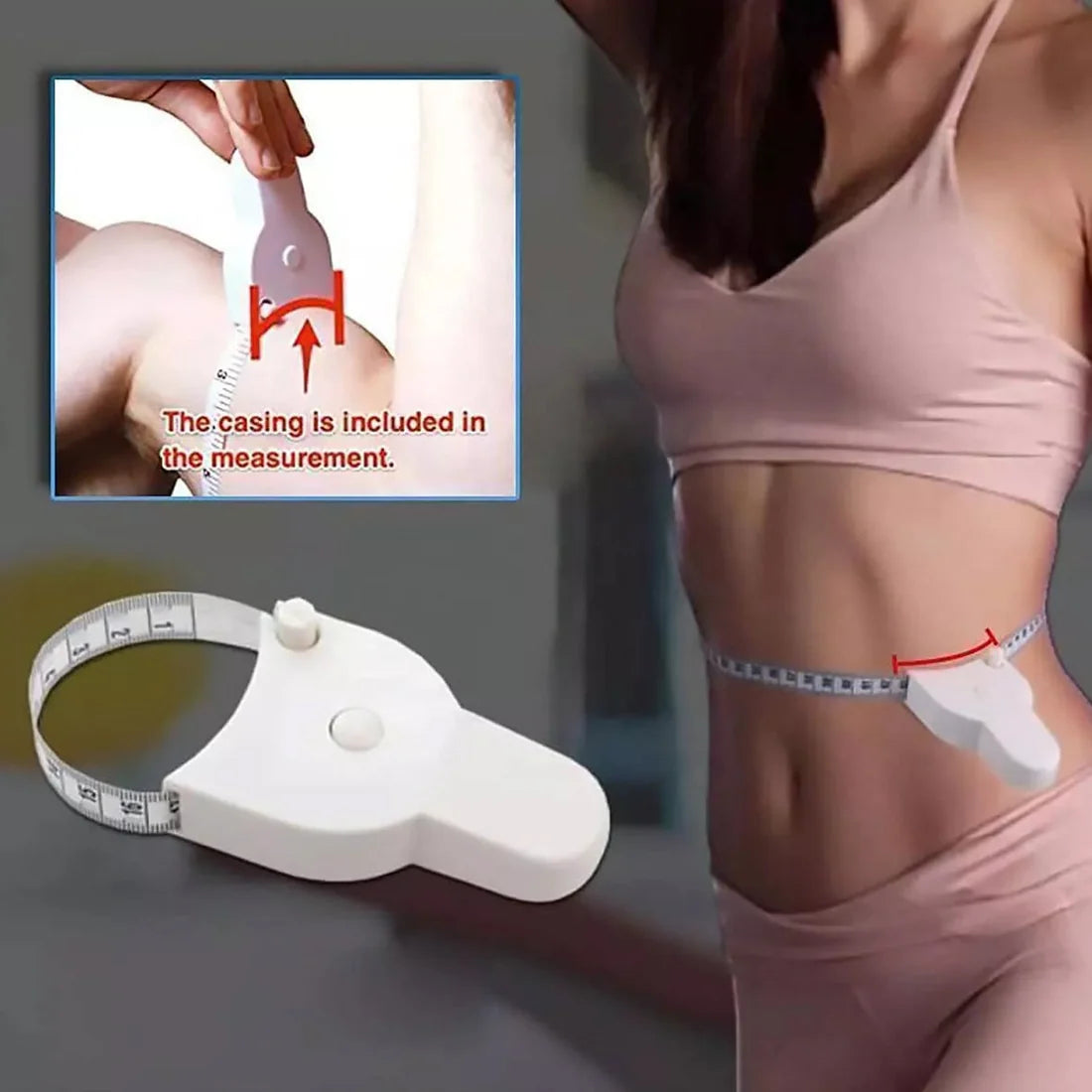 Body Measuring Tape – Retractable & Accurate for Fitness